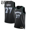 Camiseta Niños Minnesota Timberwolves Rudy Gobert 2025-26 Nike Classic Edition Negro Swingman